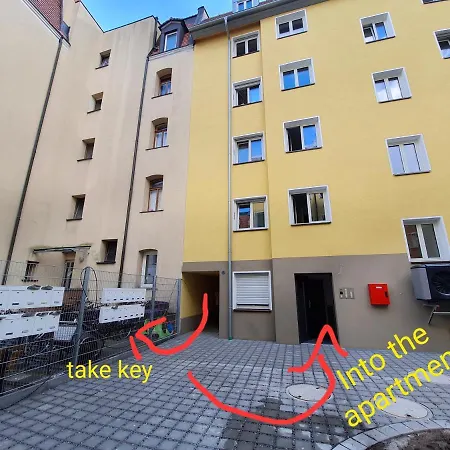 Casa de hóspedes Modern Living Kueche Netflix Inklusive Lage Nuremberga